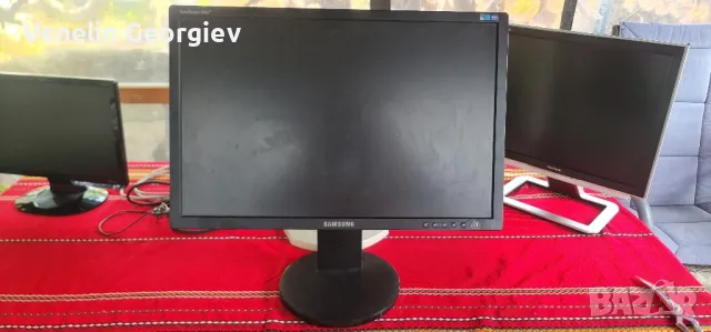 4бр, монитори, Benq, 18,5" Samsung, 24" COMPAQ, 17" 4:3 ViewSonic, 18", снимка 1