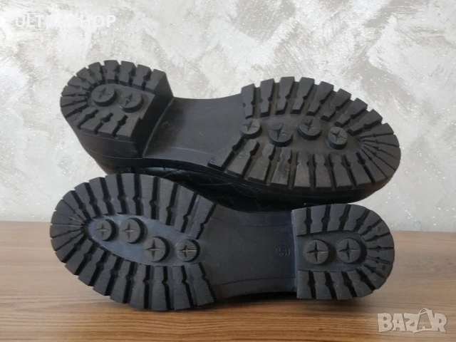 Нови дамски ватирани ботуши 37 номер , снимка 3 - Дамски ботуши - 51159533