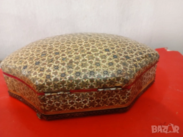 Винтидж дървена кутия, снимка 5 - Други ценни предмети - 54215628