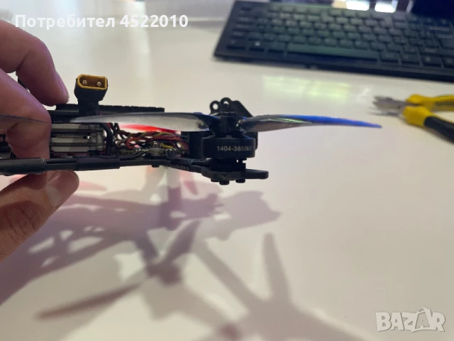 4инчов фпв дрон, снимка 3 - Дронове и аксесоари - 50893536