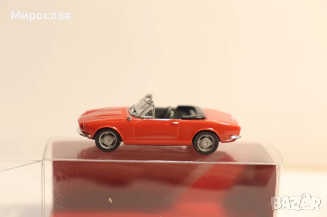 HERPA H0 1/87 FIAT 124 SPIDER МОДЕЛ КОЛИЧКА ИГРАЧКА, снимка 2 - Колекции - 51425943