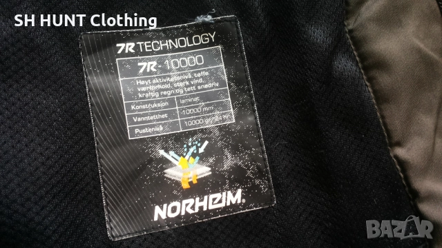 NORHEIM 7R TECHNOLOGY 10000 Winter Jacket размер XL зимно яке - 1646, снимка 13 - Екипировка - 52778012