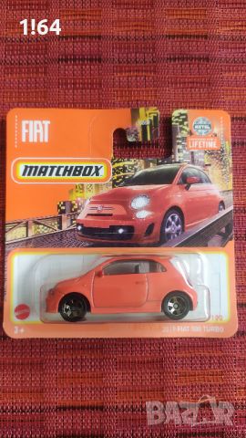 Matchbox 2019 Fiat 500 Turbo, снимка 1 - Колекции - 46383936