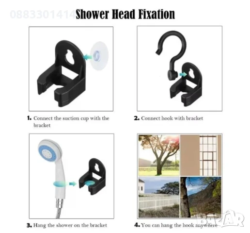 Къмпинг душ USB зареждане Преносим , снимка 3 - Друга електроника - 51177503