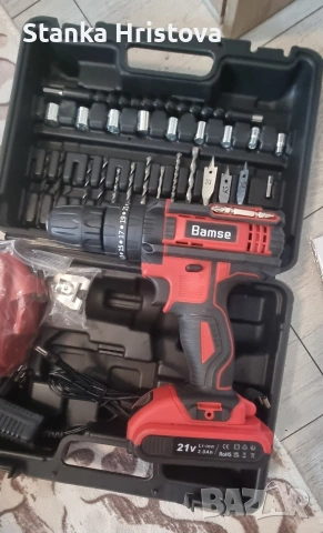 Бормашина Bamse MR3705T 21v., снимка 3 - Бормашини - 53406847