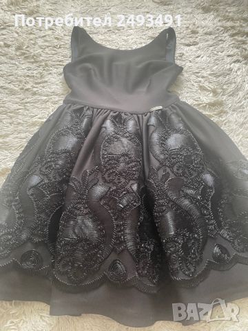 Намалена цена! Черна рокля размер XS, снимка 2 - Рокли - 45325065