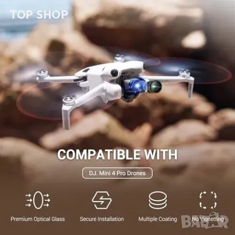Нови DJI Mini 4 Pro ND CPL комплект - 8 филтъра за кристално качество, снимка 10 - Обективи и филтри - 49945088