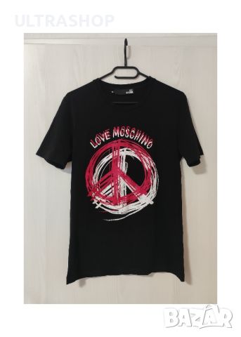 Мъжка тениска Love Moschino , снимка 4 - Тениски - 46290783