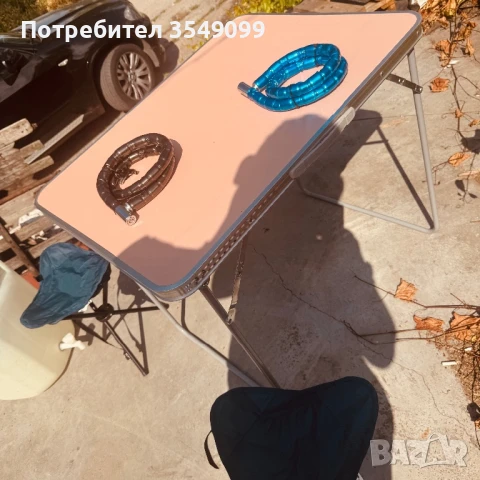 Къмпинг маса с столчета, снимка 9 - Къмпинг мебели - 51015307