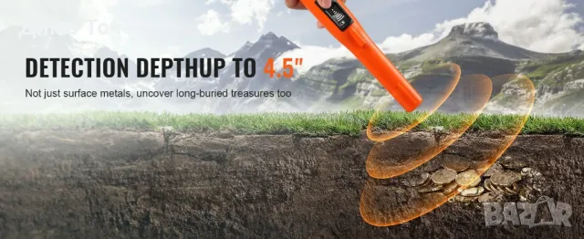 Нов  водоустойчив пинпоинтер за самородки и дребни бижута.Работи на 20 кх.Клипче!, снимка 11 - Друга електроника - 49677980