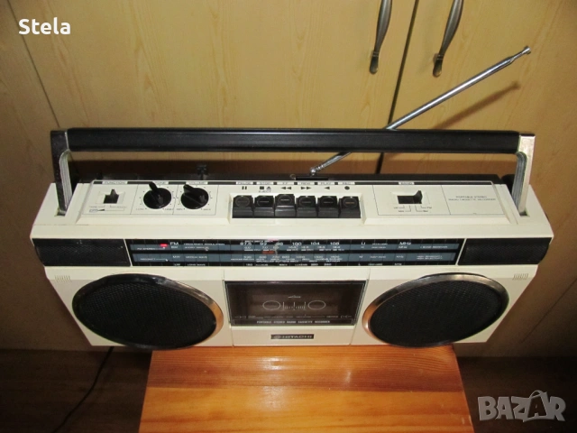 радиокасетофон HITACHI TRK 6830 E, снимка 7 - Радиокасетофони, транзистори - 53834580