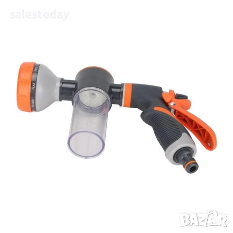 Накрайник за маркуч с контейнер за препарат, Пистолет за маркуч, снимка 5 - Аксесоари и консумативи - 51983854