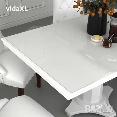 vidaXL Протектор за маса, прозрачен, 160x90 см, 2 мм, PVC (SKU:288267), снимка 2 - Други стоки за дома - 48372911