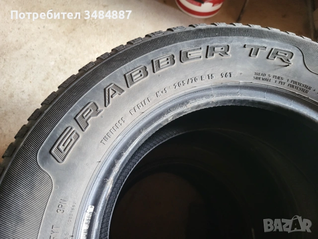 Гуми GENERAL Grabber TR 205/70 R15 96T, снимка 7 - Гуми и джанти - 53023033
