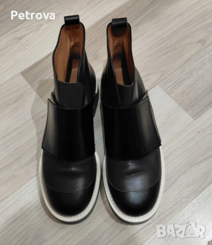 Дамски боти Marni Velcro Ankle Boots, снимка 2 - Дамски боти - 52960923