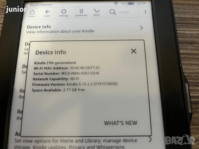 Kindle, снимка 5 - Електронни четци - 54086862
