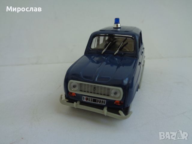  1:43 NOREV RENAULT R4 POLICE ПОЛИЦИЯ ИГРАЧКА КОЛИЧКА МОДЕЛ, снимка 2 - Колекции - 45994729