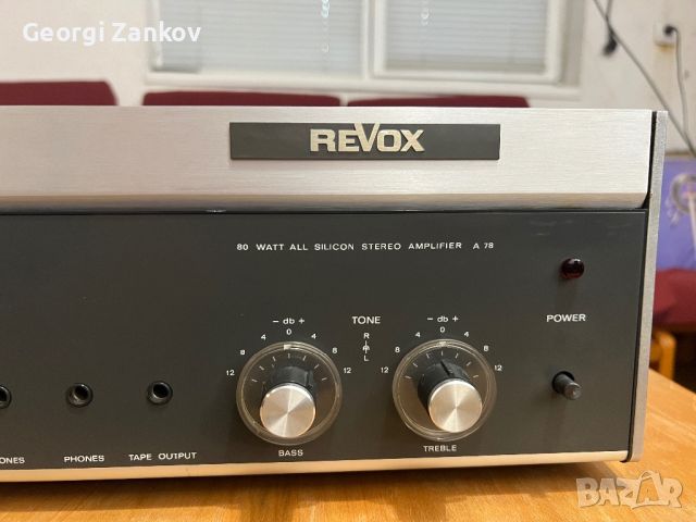 Revox A-78, снимка 5 - Ресийвъри, усилватели, смесителни пултове - 46136392