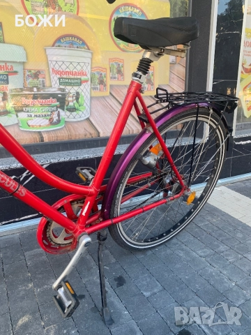 Немски ретро велосипед Herkules, дамски модел – отлично състояние, снимка 3 - Велосипеди - 51537504