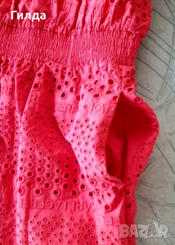 Karl Lagerfeld рокля памук 36, снимка 11 - Рокли - 51224406