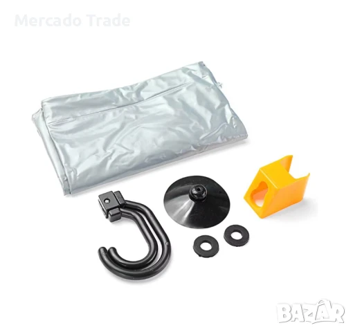 Портативен къмпинг душ Mercado Trade, С помпа, За МПС, 12V, снимка 5 - Къмпинг мебели - 50524384