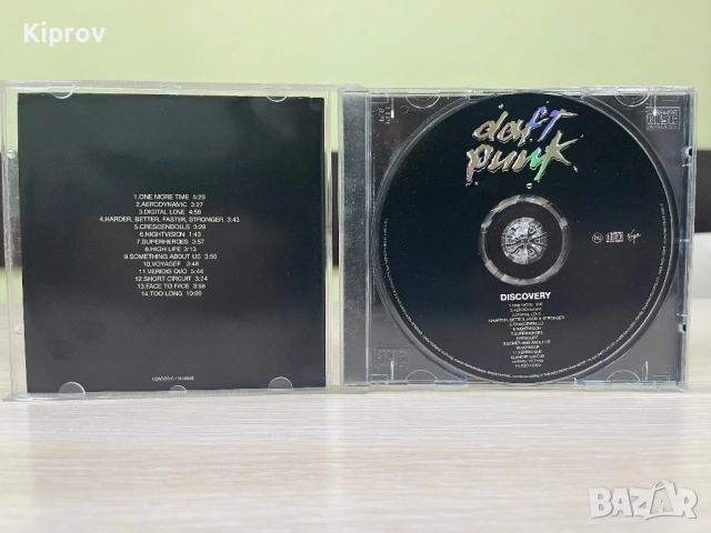 🎶 Daft Punk – Discovery (оригинален CD), снимка 2 - CD дискове - 53241165