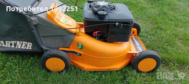 Бензинова косачка НОМЕР 08. Partner 146C. Четиритактов дигател на Briggs&Stratton. 3.5кс. 45см. шири, снимка 16 - Градинска техника - 45860123