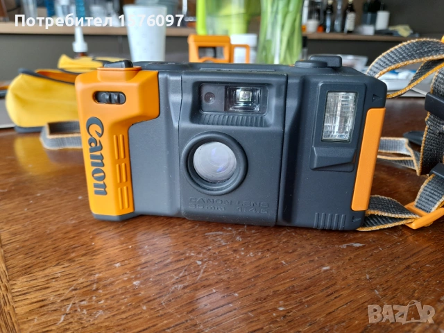 Филмов фотоапарат водо и снего устойчив Canon AS-6, снимка 7 - Фотоапарати - 53520515