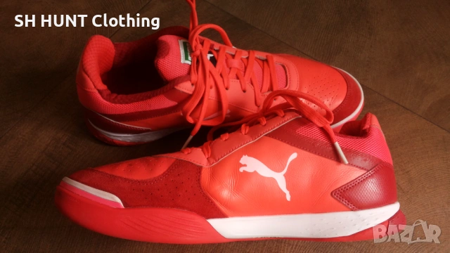 PUMA Ibero II Indoor Soccer Shoe Размер EUR 44,5 / UK 10 за футбол в зала 161-13-S, снимка 8 - Футбол - 53124229