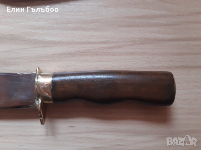 Нож с кания, ръчно кован, неупотребяван, снимка 6 - Ножове - 53074967
