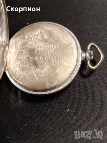 Швейцарски джобен часовник - MARLO - 18 РУБИНА - ПРОМОЦИЯ, снимка 6 - Джобни - 51638180