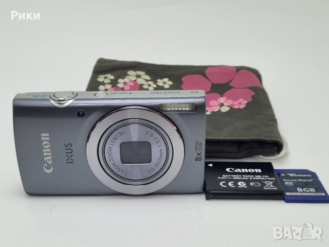 Canon PowerShot ELPH 160 / IXUS 160 20.0MP 8x Zoom Digital Camera black