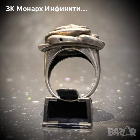 Сребърен пръстен , снимка 3 - Пръстени - 54159895