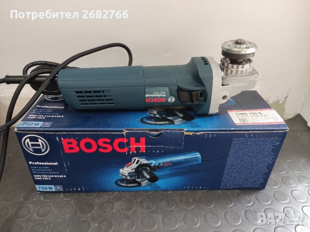 ъглошлайф bosch GWS 750s, снимка 1 - Други инструменти - 45742638