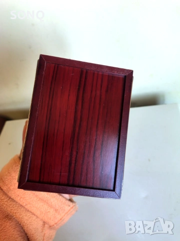 Страхотна Стара Рядка Кутия За Бижута Сребро И Дърво, снимка 6 - Антикварни и старинни предмети - 53838630