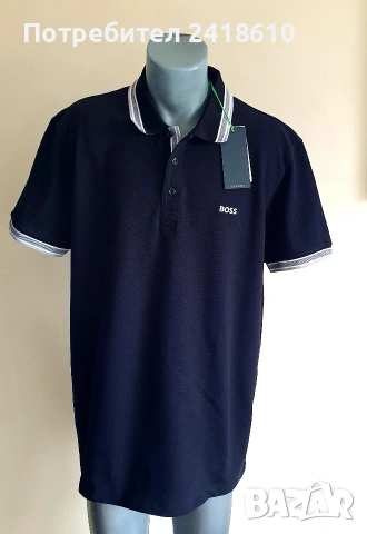 Hugo Boss Paddy Pique Cotton Regular Fit Mens Size 2XL НОВО! ОРИГИНАЛ Мъжка Тениска!, снимка 11 - Тениски - 54022617