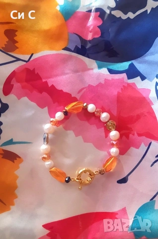 НОВИ! ЛУКСОЗНИ ГРИВНИ УНИКАТИ! 💯 Натурални Перли, Кристали 💯 и шал