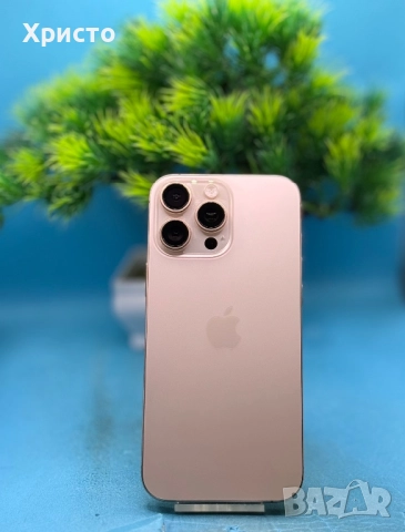 ГАРАНЦИОНЕН!!! Apple iPhone 16 Pro Max, 512GB, 5G, Desert Titanium, снимка 7 - Apple iPhone - 51622510