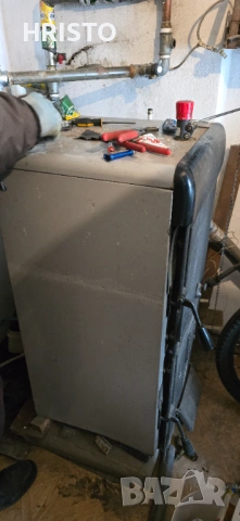 Чугунен котел въглища/дърва , снимка 2 - Отоплителни печки - 53887909