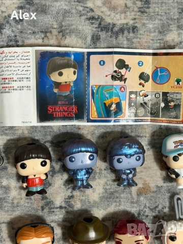 Stranger Things kinderjoy, снимка 2 - Колекции - 54072274
