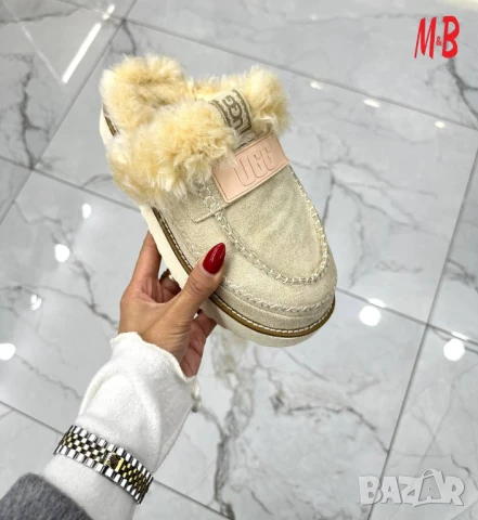 чехли с пух ugg, снимка 3 - Чехли - 50742679