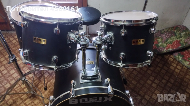 Комплект барабани Basix concept series , снимка 2 - Ударни инструменти - 52904791