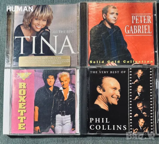 Tina-Peter Gabriel-Roxette-Phil Collins, снимка 1 - CD дискове - 47109275