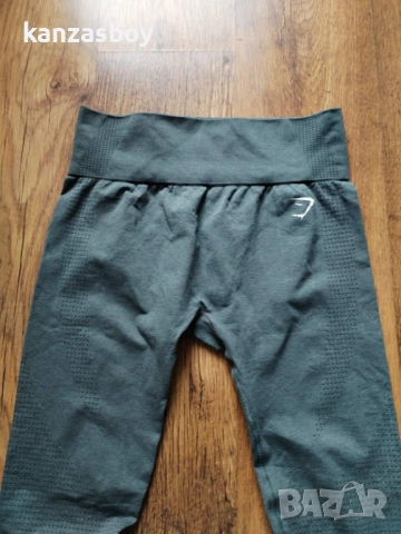 Gymshark Vital Seamless 2.0 Leggings - Strong Grey - дамски фитнес клин L КАТО НОВ , снимка 5 - Клинове - 54156289