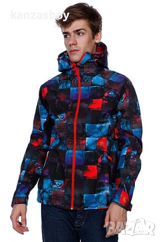quicksilver elemental softshell jacket - мъжко софтшел яке Л