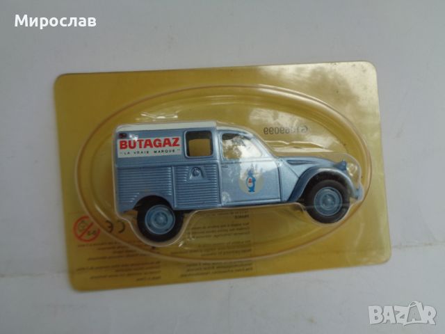 1:43 NOREV CITROEN ZCV AZU ПИКАП ИГРАЧКА КОЛИЧКА МОДЕЛ, снимка 4 - Колекции - 45946587