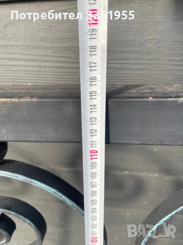 Парапет ковано желязо, снимка 7 - Огради и мрежи - 53557594