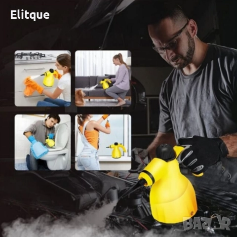 Мултифункционална ръчна парочистачка – 1000W пара за дълбоко почистване, снимка 4 - Парочистачки и Водоструйки - 52542638