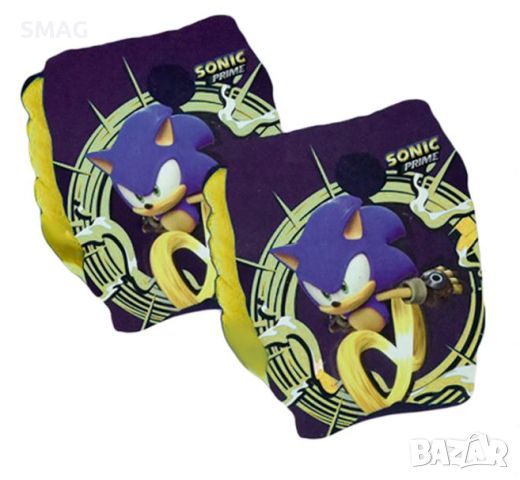 Blue Sonic надуваеми плавници ръкавели (3-6 години  19-30 кг), снимка 1 - Надуваеми играчки - 46239165