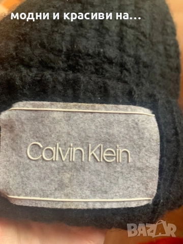 Зимна шапка Calvin Klein i каскет Harris Teed- вълна, снимка 7 - Шапки - 52511597